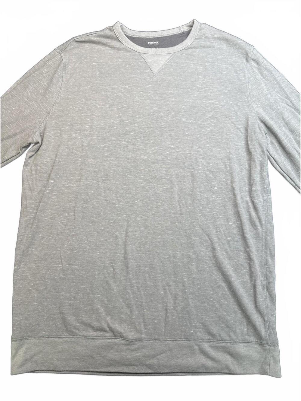 Sonoma Goods for Life Men’s Xl Light Blue Crewneck Sweatshirt